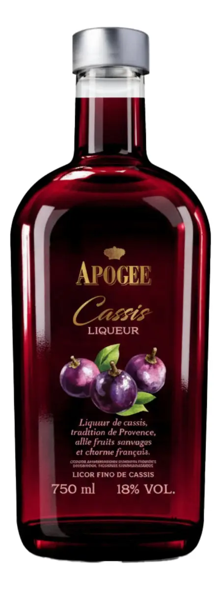 Licor Apogee Cassis 750ml